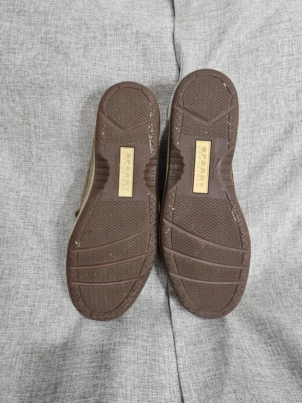 Sperry Men's Brown Leather Two-Eye Boat Shoes